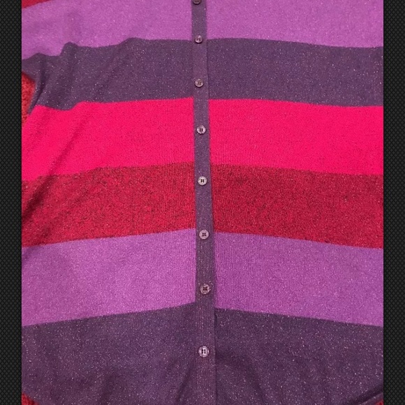 Express Button Up Back Light Weight Sweater Size L - Picture 2 of 8